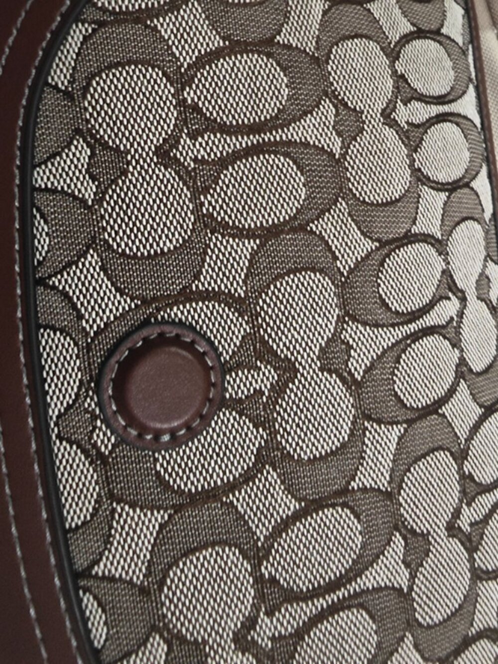 Coach Monogram Pattern Handbag - Picture 10 of 10